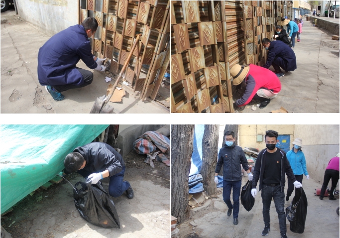 中共青海省第三建筑工程有限公司支部委員會開展&ldquo;黨旗領航，愛衛同行&rdquo;主題黨日活動